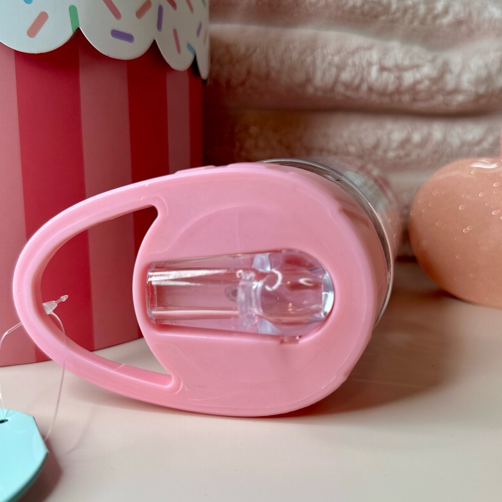 Heart Cup with Straw - Picture 3 of 3